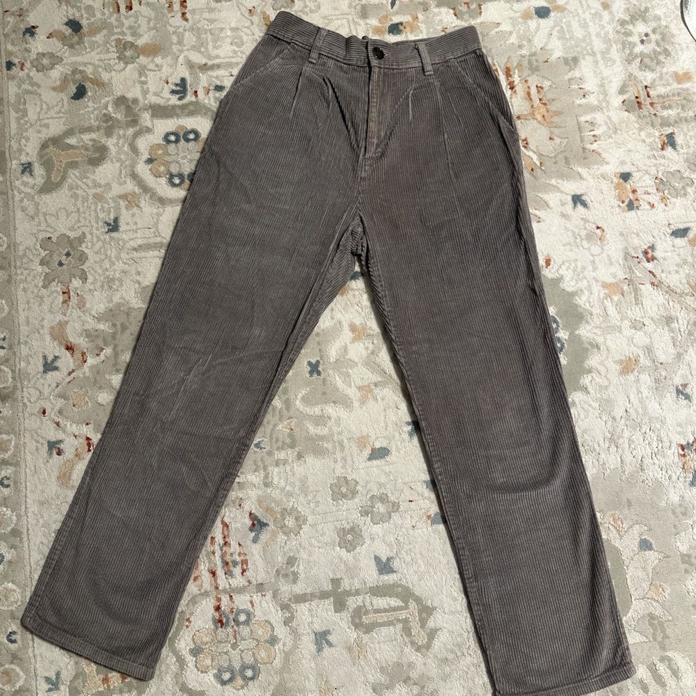 UO corduroy purplish grey pants